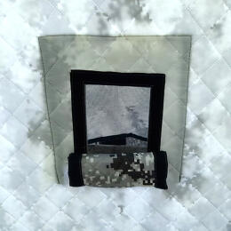 Палатка зимняя куб YumuQ. трехслойная 240x240x210