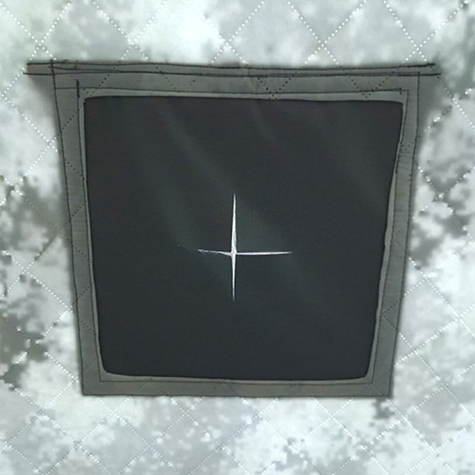 Палатка зимняя куб YumuQ. трехслойная 240x240x210