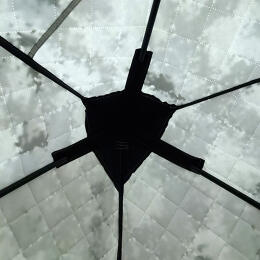 Палатка зимняя куб YumuQ. трехслойная 240x240x210