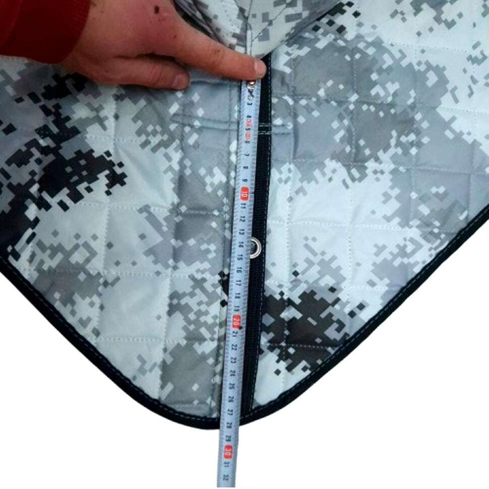 Палатка зимняя куб YumuQ. трехслойная 240x240x210