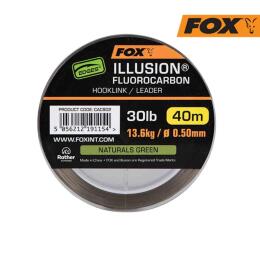 Поводковый материал Fox Illusion Fluorocarbon Hooklink/Leader 40m
