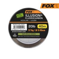 Поводковый материал Fox Illusion Fluorocarbon Hooklink/Leader 40m