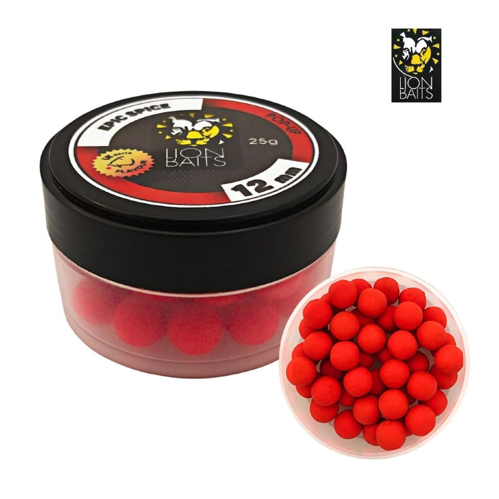 Бойлы плавающие Lion Baits Pop-Up 12 мм, 25 гр.