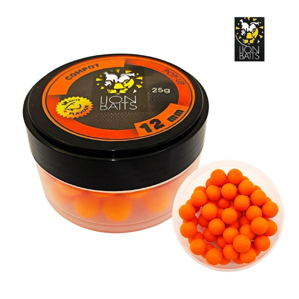 Бойлы плавающие Lion Baits Pop-Up 12 мм, 25 гр.