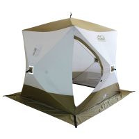 Палатка зимняя куб СЛЕДОПЫТ "Premium"