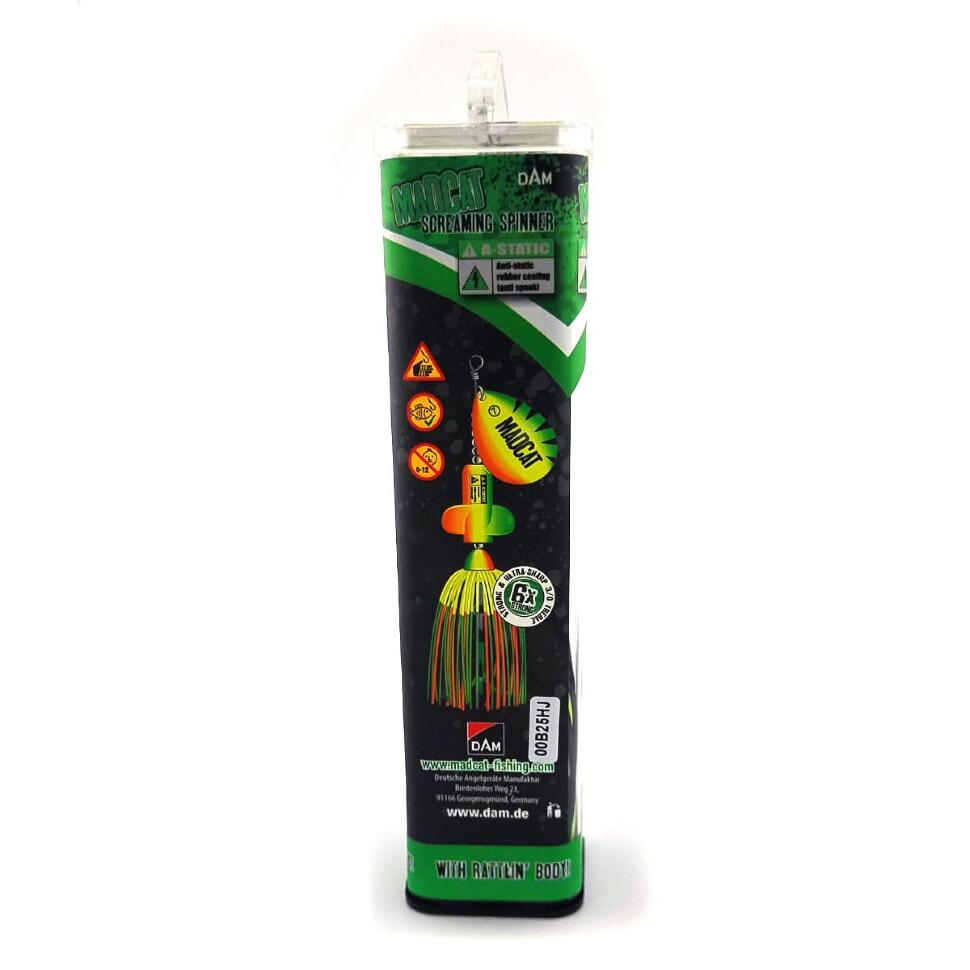 Блесна для ловли сома Madcat A-Static Screaming Spinner 65g