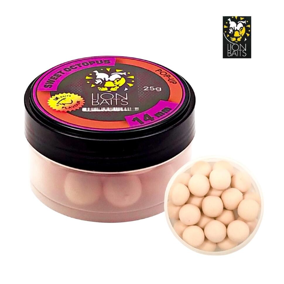 Бойлы плавающие Lion Baits Pop-Up 14 мм, 25 гр.