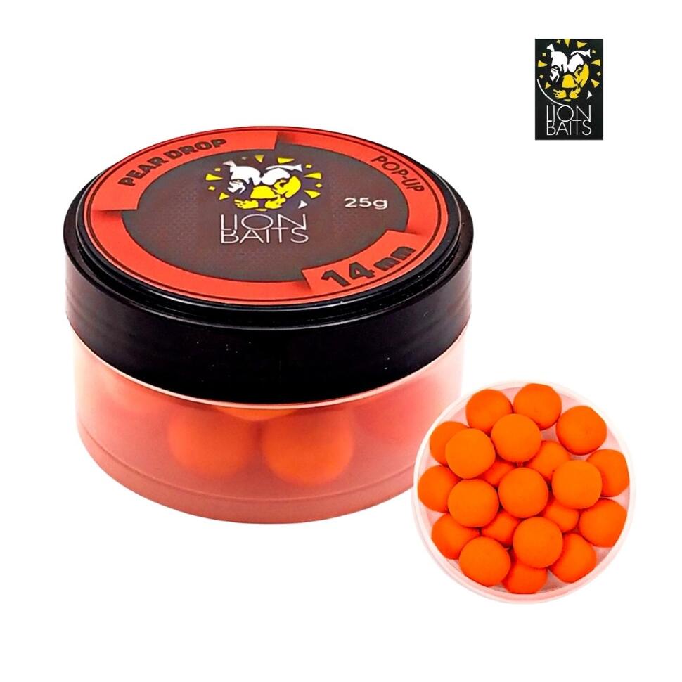 Бойлы плавающие Lion Baits Pop-Up 14 мм, 25 гр.