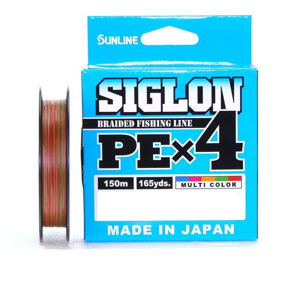 Плетеный шнур Sunline Siglon PE×4 150m (5C)