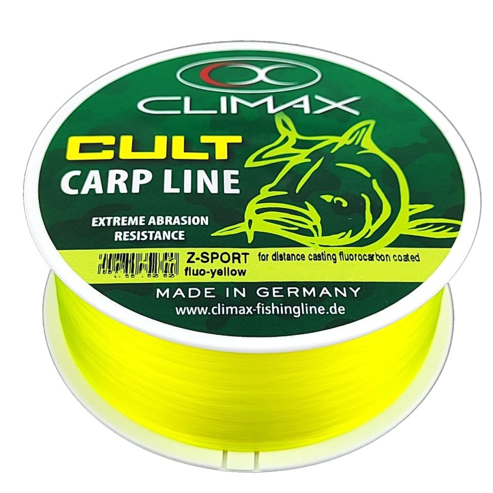 Леска Climax Cult Carp Line Z-Sport fluo-yellow