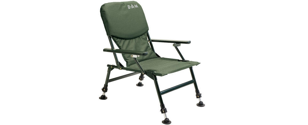 Кресло складное DAM CHAIR WITH ARMRESTS STEEL