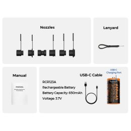 Насос портативный FlexTail Zero Pump, black