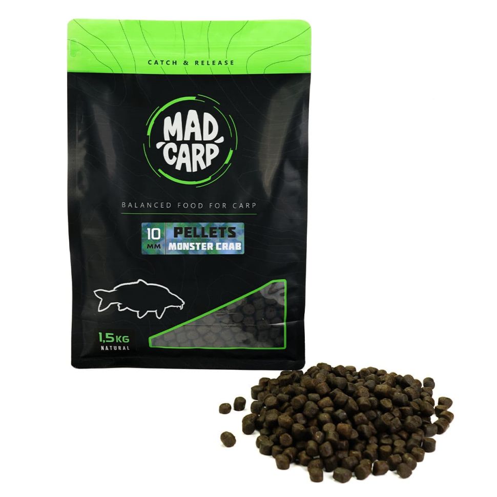 Пеллетс Mad Carp 10мм, 1.5кг