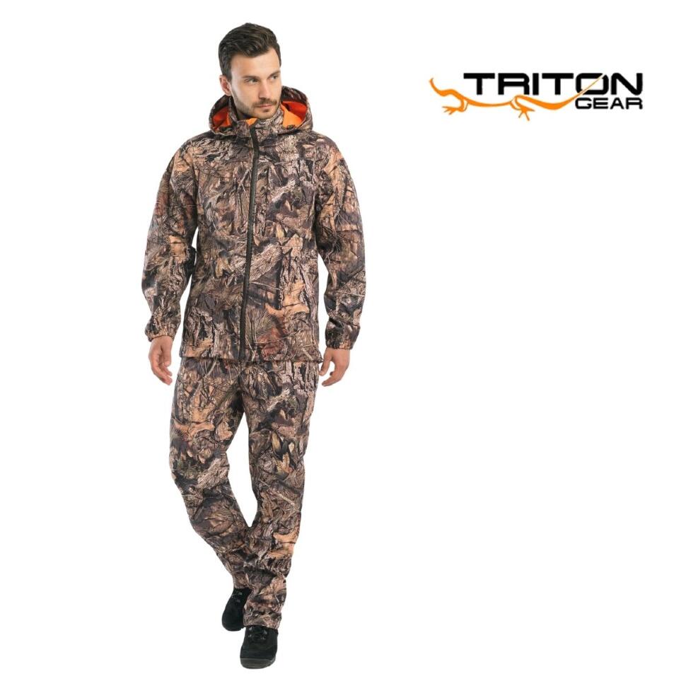 Костюм Triton Ridge MAX (SoftShell Windstop, Лес)