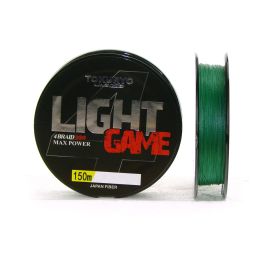 Леска плетеная Tokuryo Light Game PE 4X Dark Green