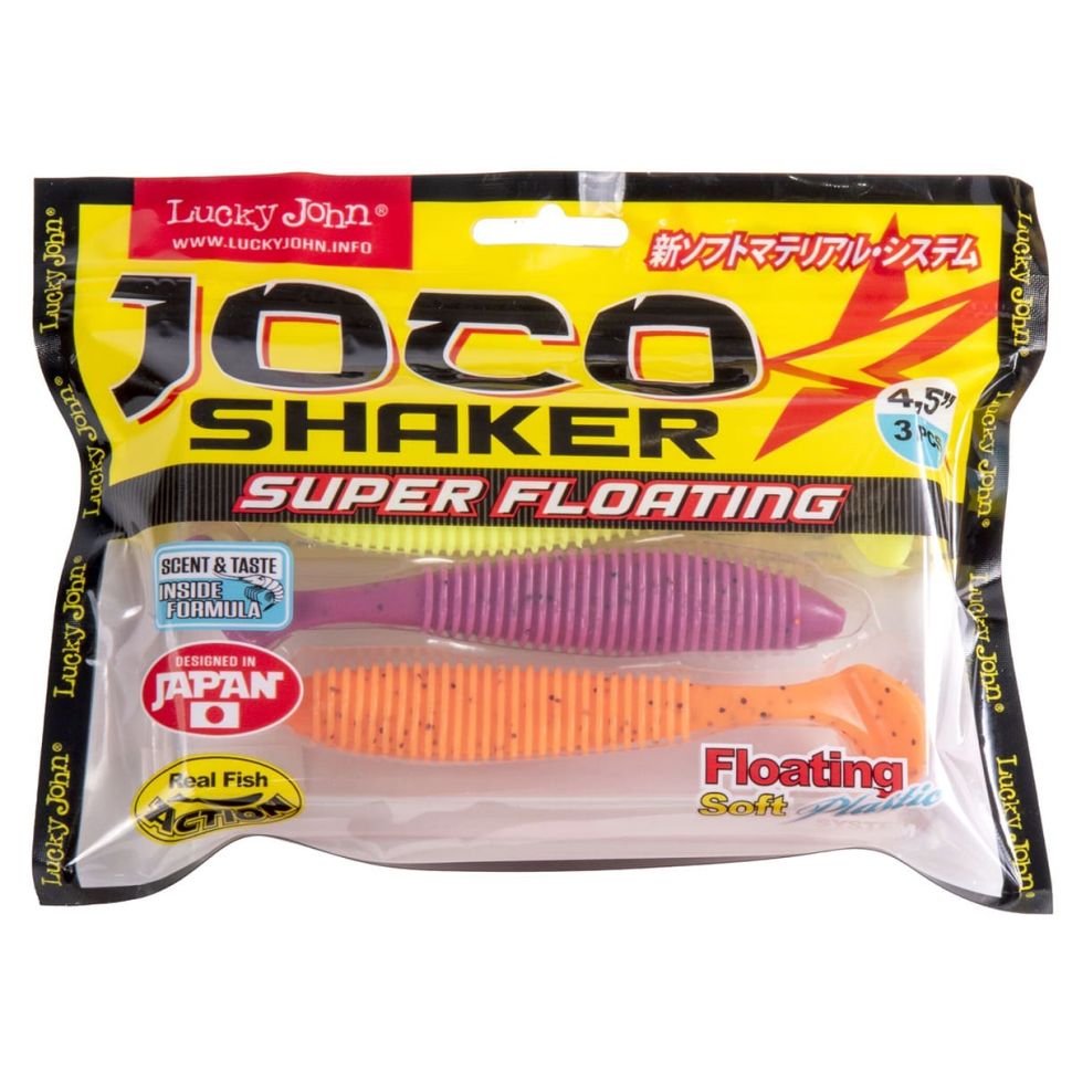 Виброхвосты съедоб. Lucky John Pro Series Joco Shaker