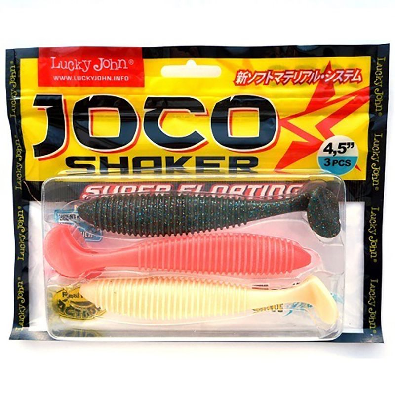 Виброхвосты съедоб. Lucky John Pro Series Joco Shaker