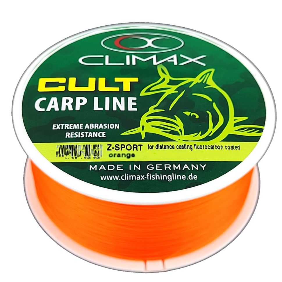 Леска Climax Cult Carp Line Z-Sport orange