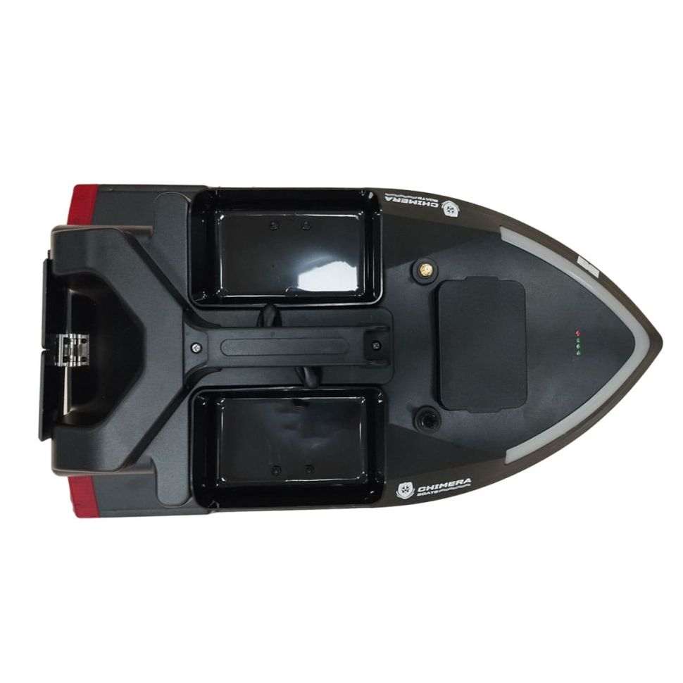 Кораблик закормочный Chimera Boats FlyTec V020 2кг загрузка, радиус 500 м, 12000 Mah, GPS 40 тчк