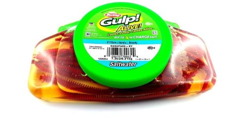 Мягкая приманка Berkley Gulp Alive! Saltwater