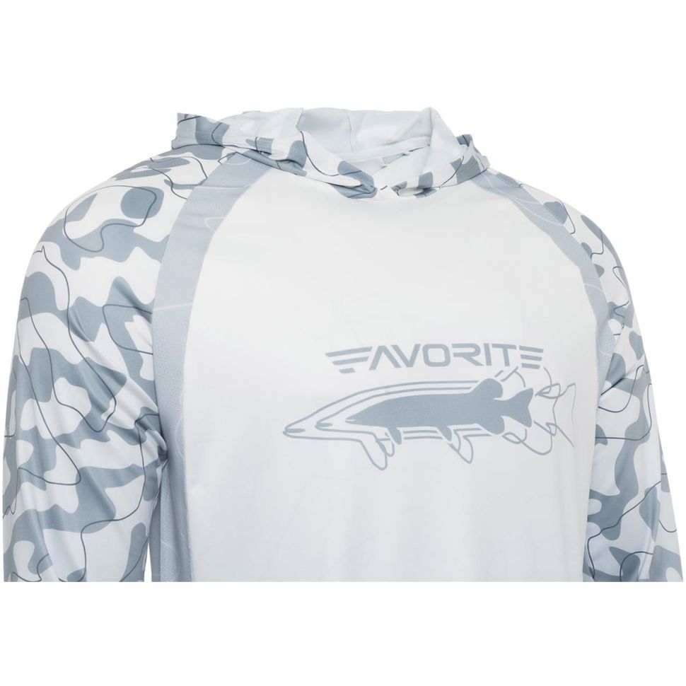 Джерси с капюшоном Favorite Hooded Jersey Pike, Gray