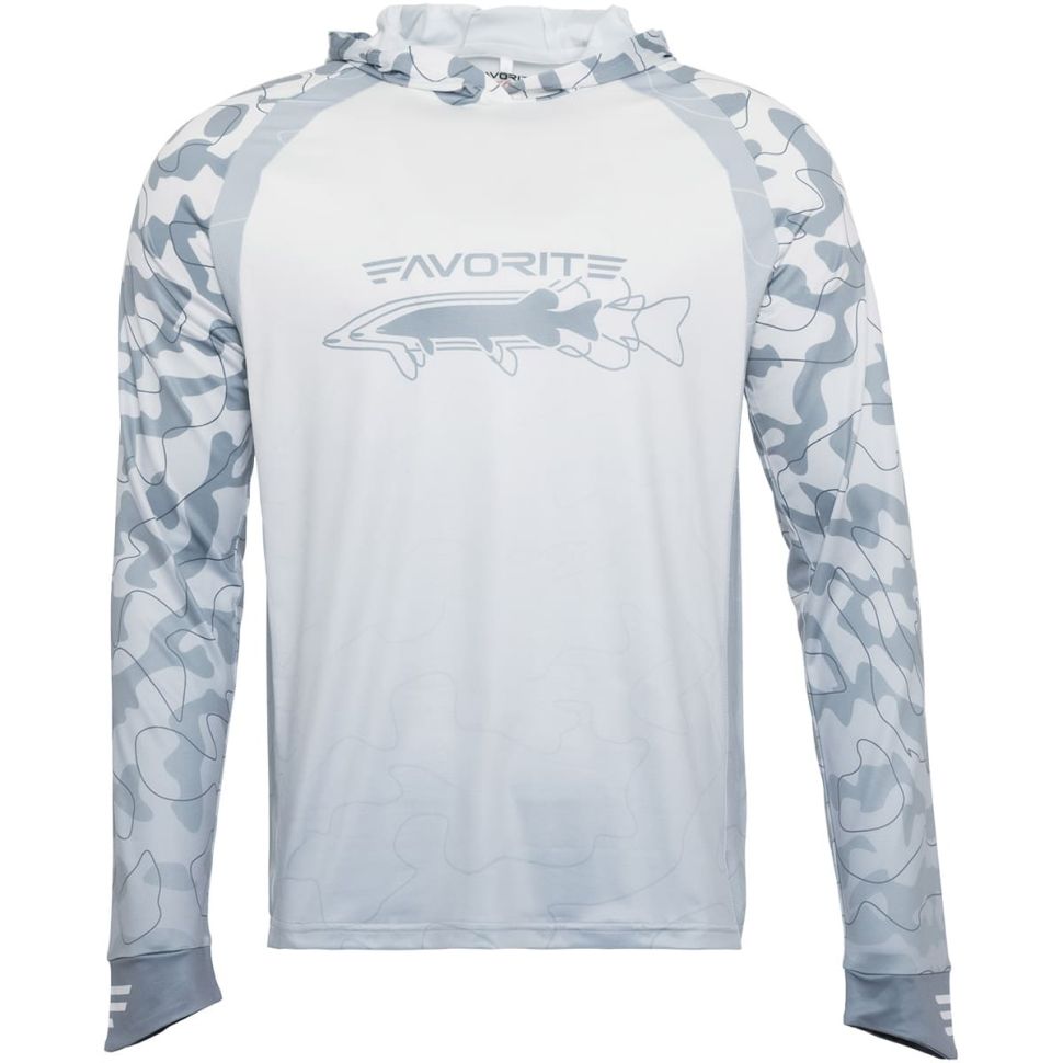 Джерси с капюшоном Favorite Hooded Jersey Pike, Gray