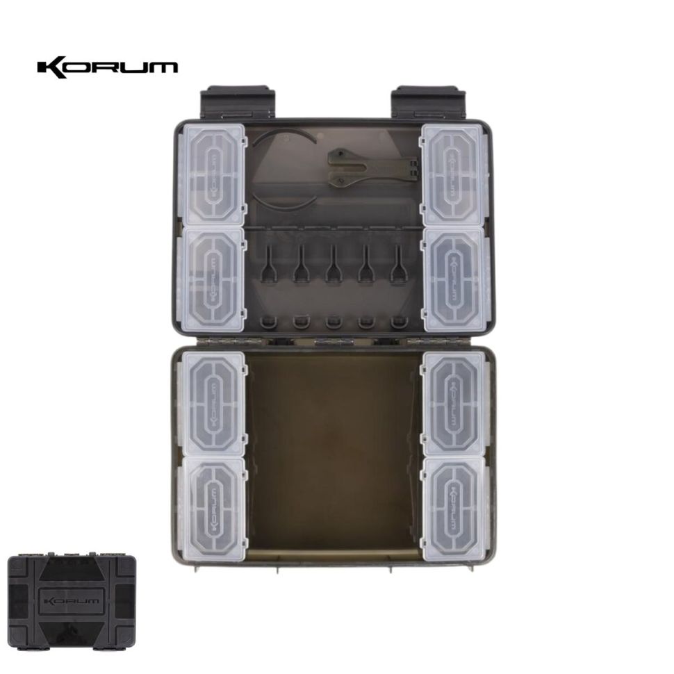Коробка Korum Slim Blox Loaded с инструментами