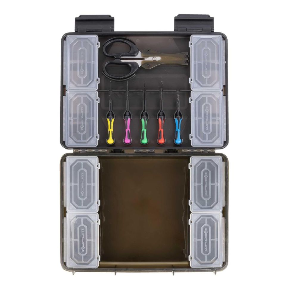 Коробка Korum Slim Blox Loaded с инструментами