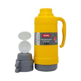 Термос со стеклянной колбой тм THERMOS 40-180 Yellow 1.8L