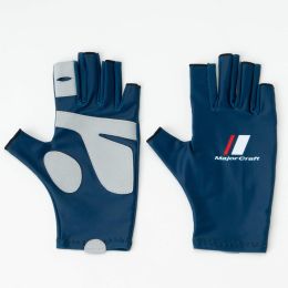 Перчатки Major Craft Gloves Sun Protection Navy UPF 50+