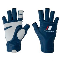Перчатки Major Craft Gloves Sun Protection Navy UPF 50+