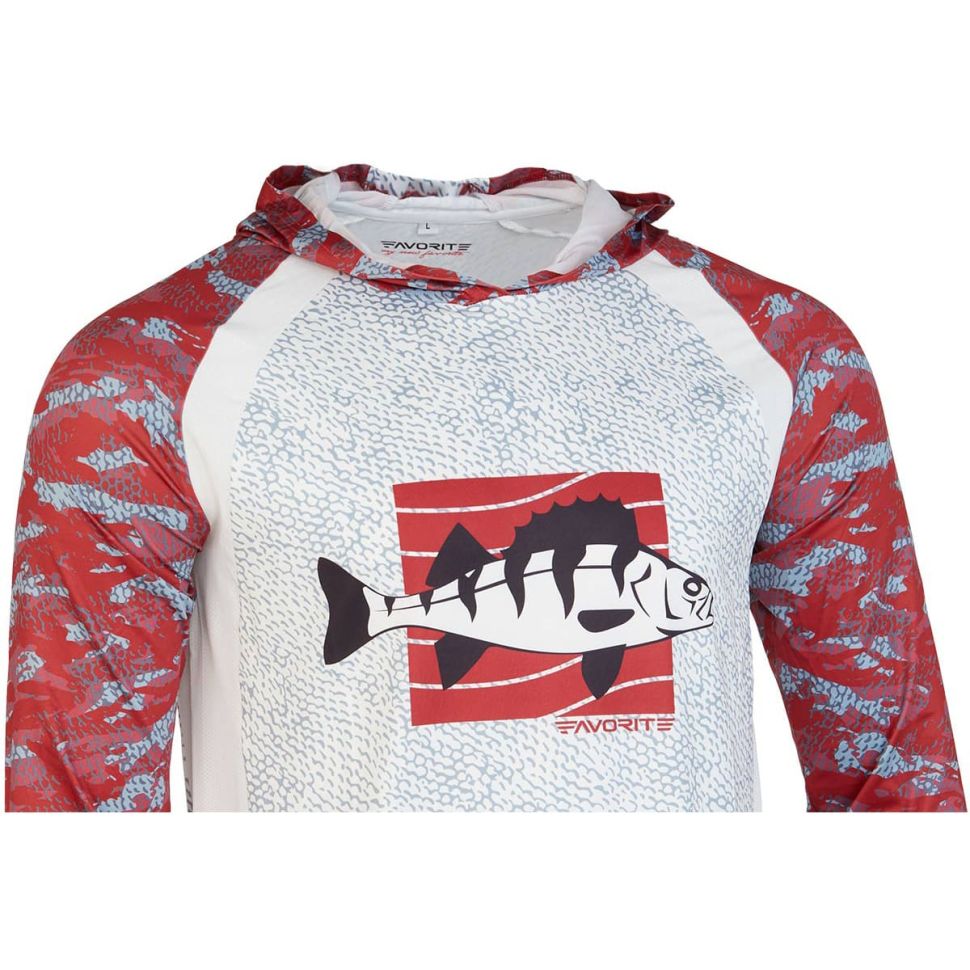 Джерси с капюшоном Favorite Hooded Jersey Perch, Red