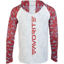 Джерси с капюшоном Favorite Hooded Jersey Perch, Red