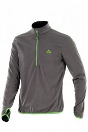 Толстовка Novatex Тахо (флис 150гр, серый с зеленым) PAYER