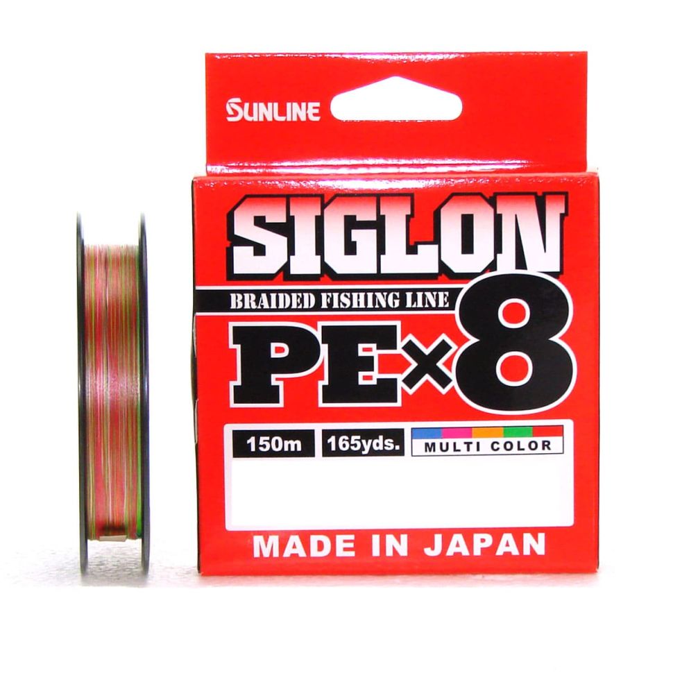 Плетеный шнур Sunline Siglon PE×8 150m (5C)