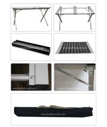 Стол алюминиевый складной Buffalo GARDEN TABLE