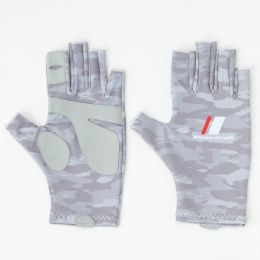 Перчатки Major Craft Gloves Sun Protection Light Grey UPF 50+