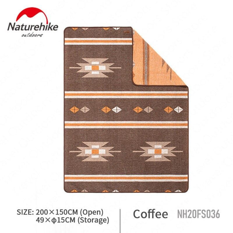 Плед Naturehike geometric pattern wool blanket NH20FS036
