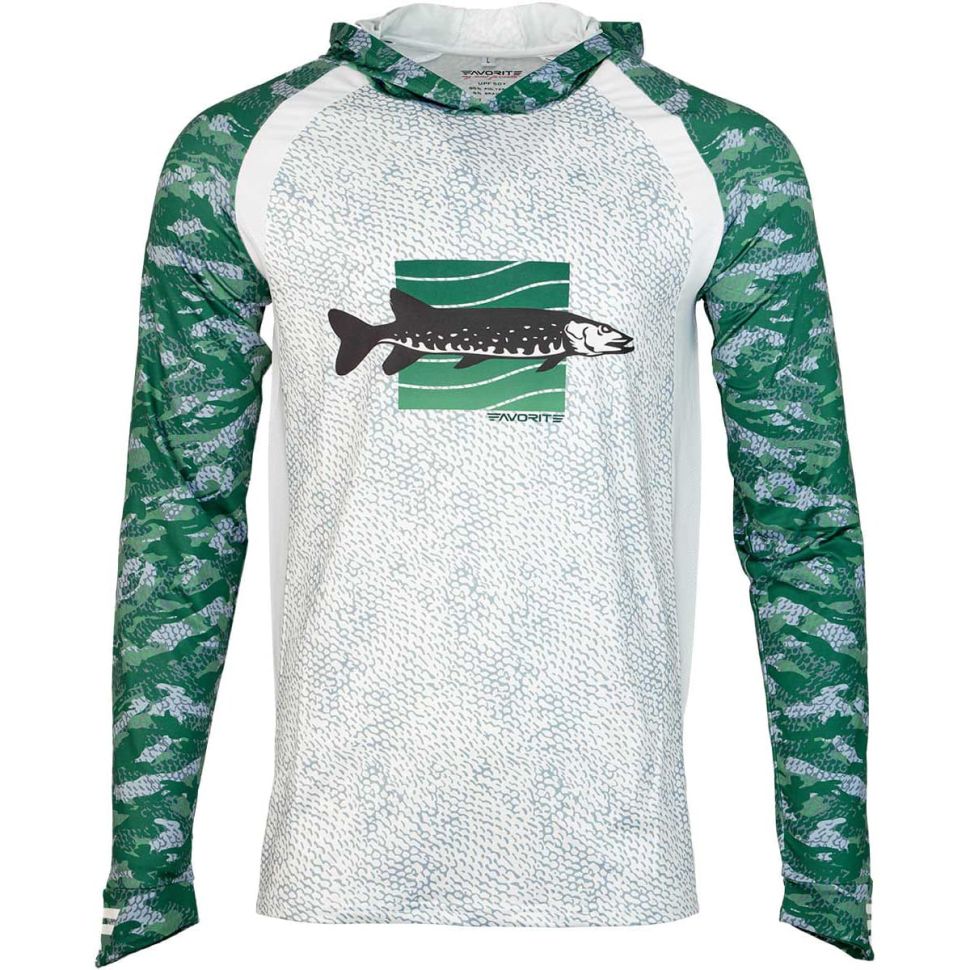 Джерси с капюшоном Favorite Hooded Jersey Pike, Green