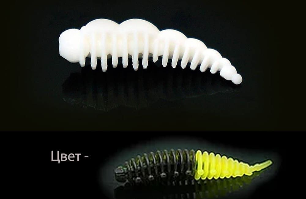 Силиконовая приманка Boroda Baits LARVA XL DC