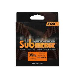 Леска плетеная FOX Submerge Orange 300m