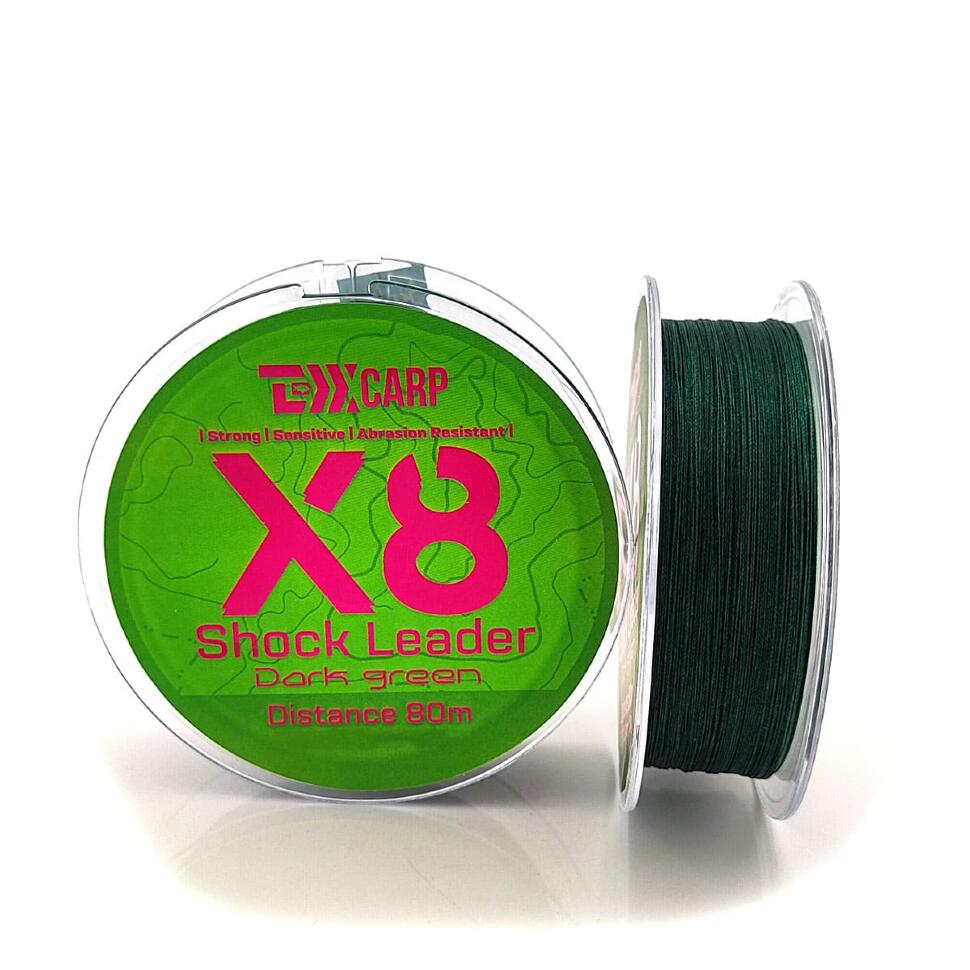 Шок-лидер плетёный Texx Carp Shock Leader 8X