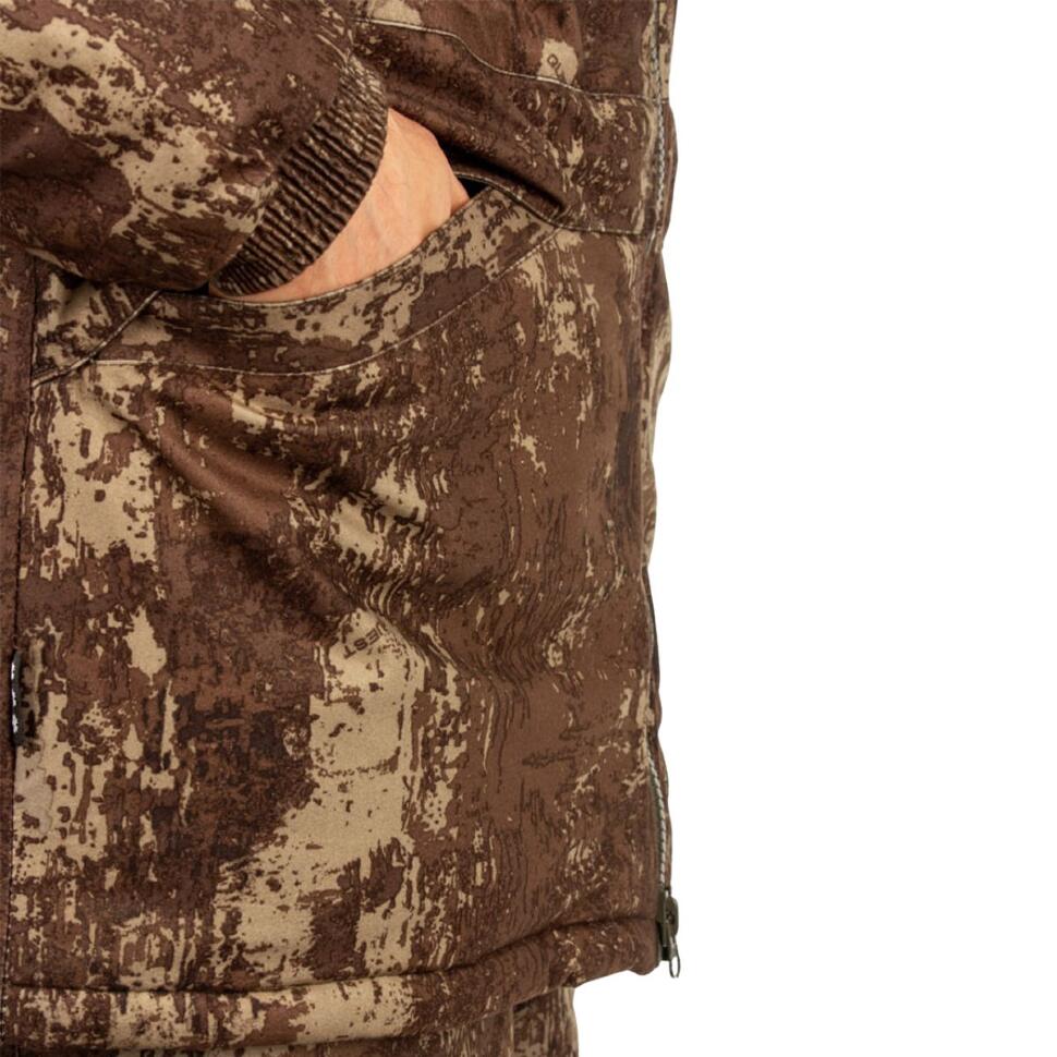 Костюм зимний Следопыт (алова, бурая кора) КВЕСТ