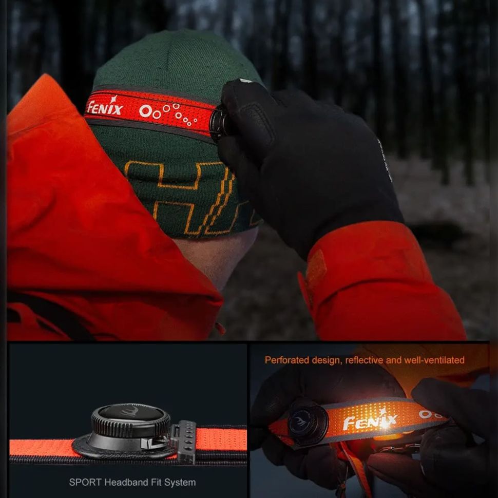 Налобный фонарь Fenix HL32R-T 800 Lumens
