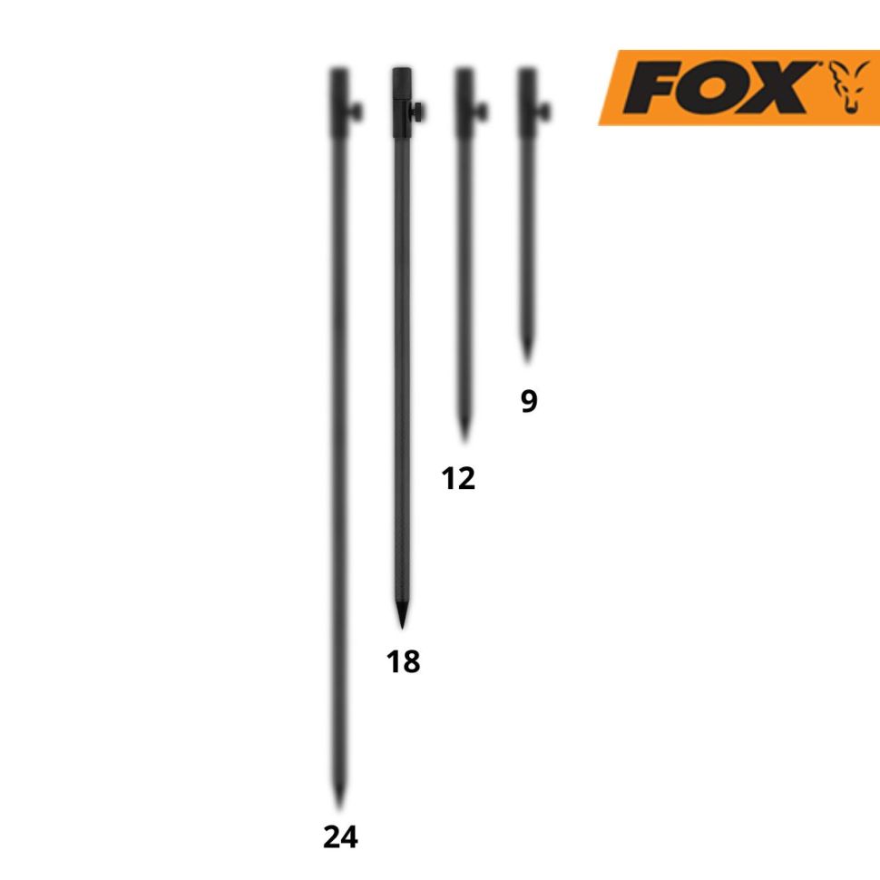 Стойка FOX Black Label Carbon Banksticks