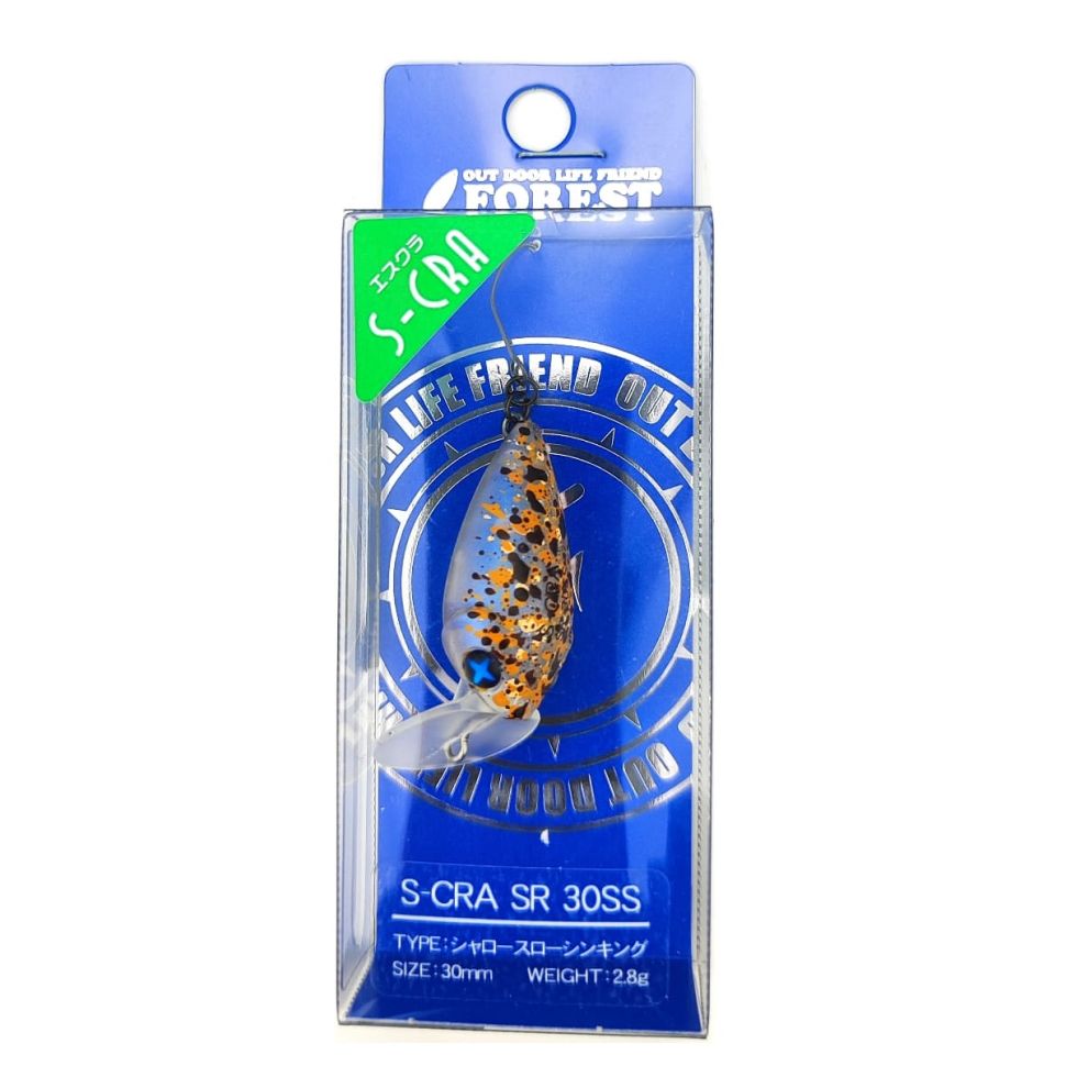 Форелевый воблер Forest S-CRA 30SS