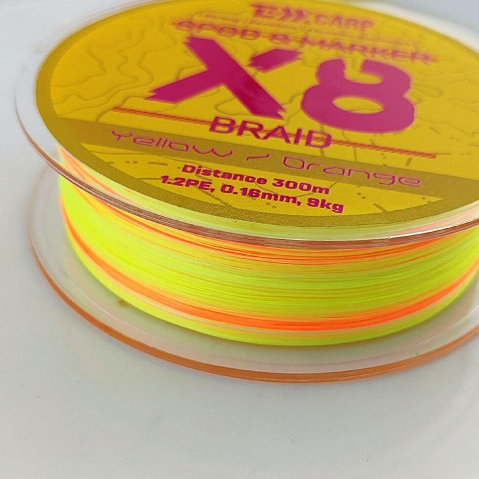 Плетёный шнур для маркера Texx Carp Marker PE Line 8X