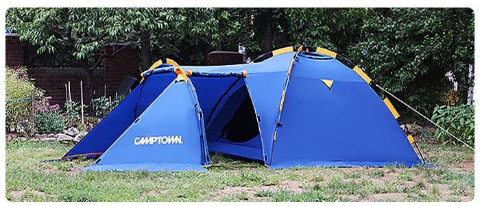 Палатка туристическая, быстросборная Camptown BIKER