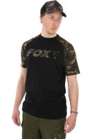 Футболка Fox Black / Camo Raglan T