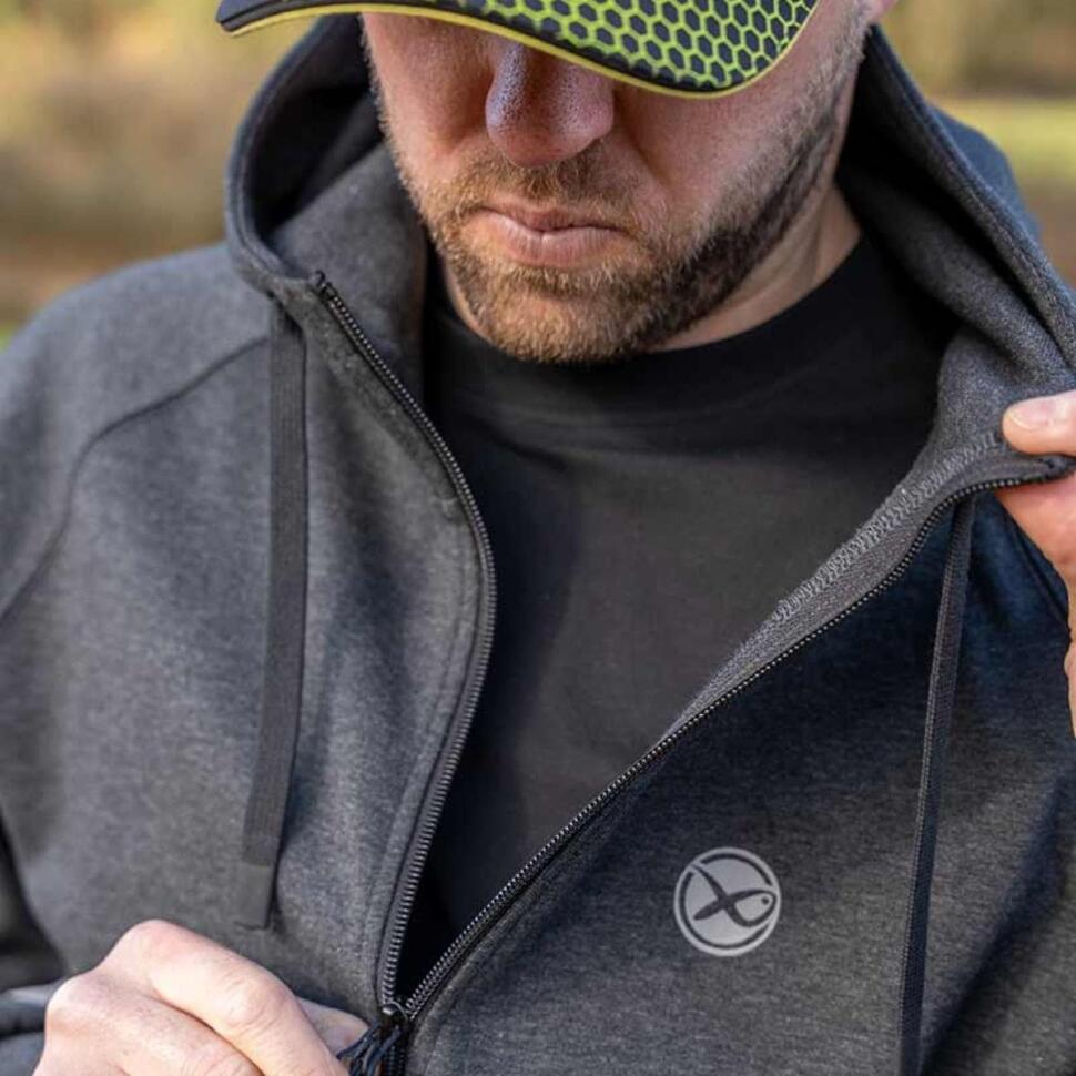 Толстовка на молнии Matrix Charcoal Marl